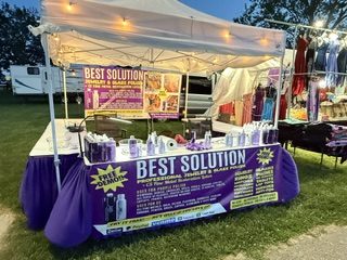 Best Solution evening market tent